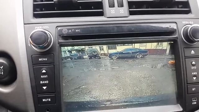 Форсунка омывателя для камер заднего и переднего вида на RAV4 смотреть онлайн