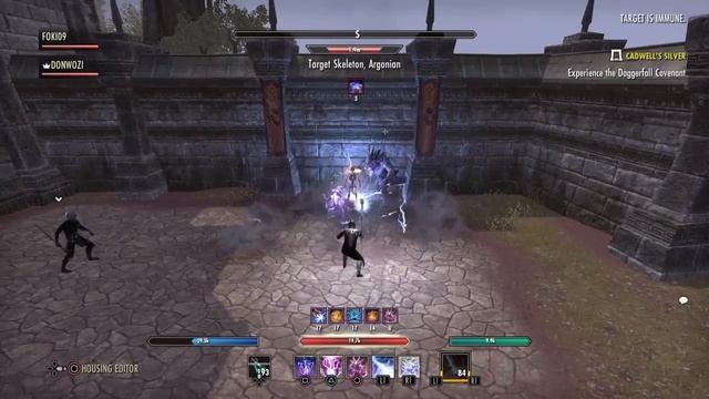 ESO:Magic Sorcerer (Horns Of The Reach) 40k Dps Alt Rotations смотреть онлайн