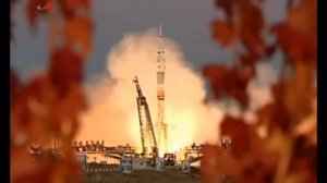 Взлет Ракеты "СОЮЗ ТМА-11"