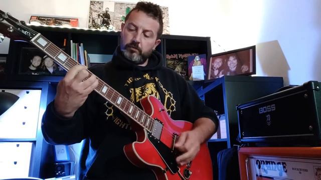 HARLEY BENTON 35+ with ORANGE rockerverb 50 end ORANGE cabinet смотреть онлайн