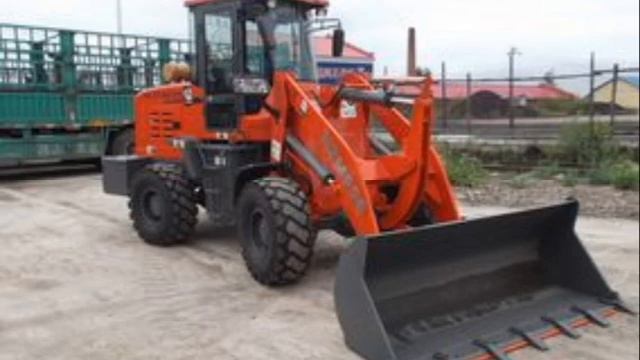 Фронтальный погрузчик HZM ZL926 г/п 2,2 т ковш 1м3 смотреть онлайн