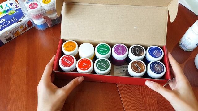 Мои материалы для рисования гуашью (что нужно для начинающих!) смотреть онлайн