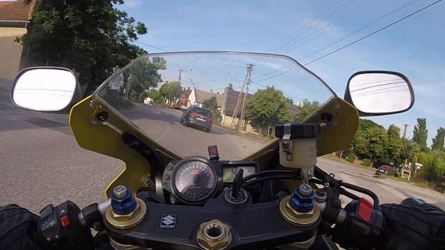 Suzuki GSX-R 600 K5 gopro board cam смотреть онлайн