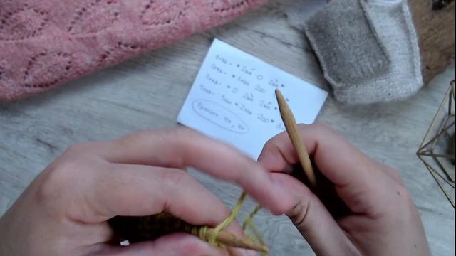 ? Простой АЖУРНЫЙ узор спицами ? Видеоурок Александры Краснобаевой