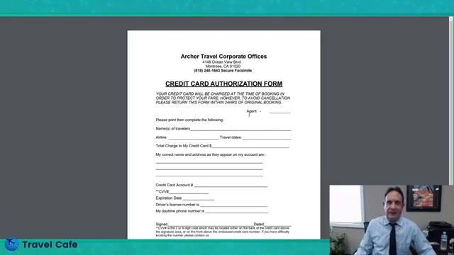 Credit Card Authorization Form смотреть онлайн