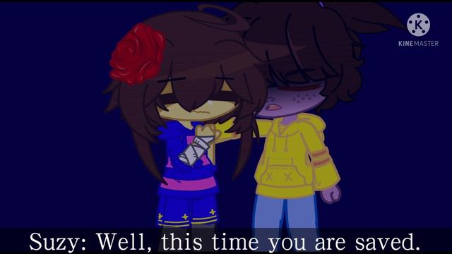 Frisk and Suzy||YES FRISK AND SUZY NOT KRIS AND SUSIE!!||Undertale unused content|| смотреть онлайн