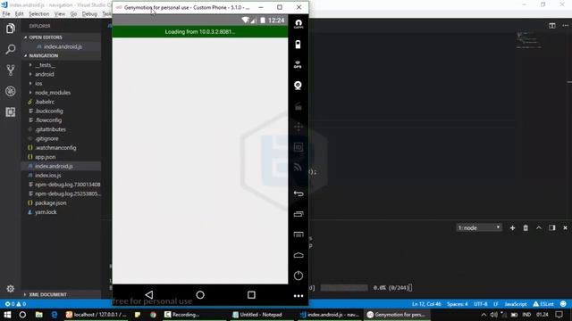 React Native - Make CRUD with NodeJs as Server (Part 1) смотреть онлайн