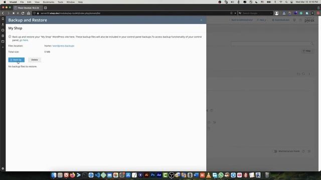 Automatic WordPress backup and restore in Plesk смотреть онлайн