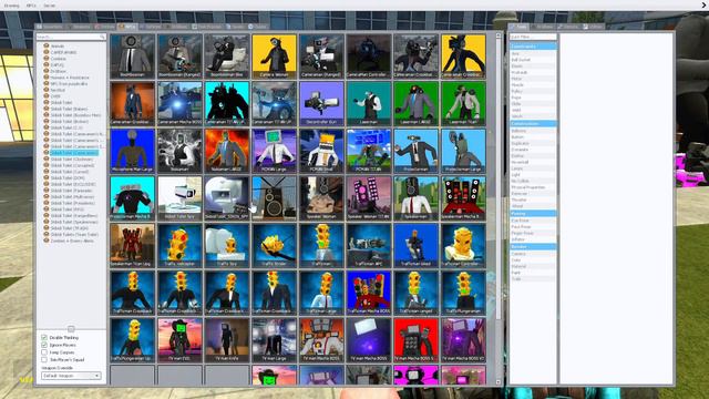 TV MAN TITAN, CAMERAMAN UPGRADED ANS SPEAKERMAN 3.0 VS 1-70 SKIBIDI TOILET BOSSES (Garry's Mod)