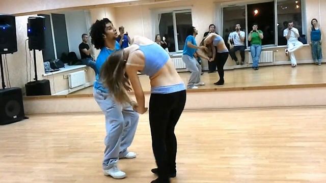 Zouk Advanced - Wakko Oliviér & Masha Velichkina 20120416 смотреть онлайн
