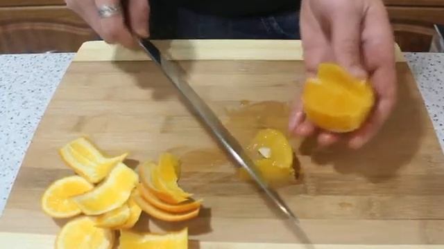 Приготовление сегментов апельсина смотреть онлайн
