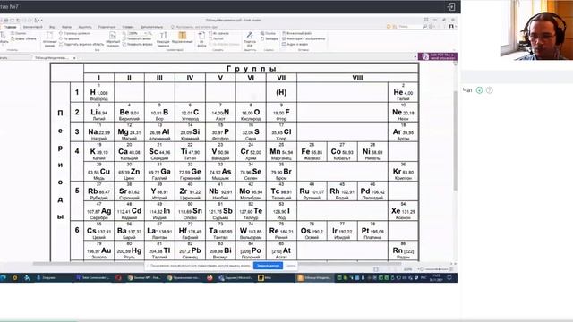 Вебинары 8 класс. Урок 7 - Строение электронных оболочек атома практика смотреть онлайн