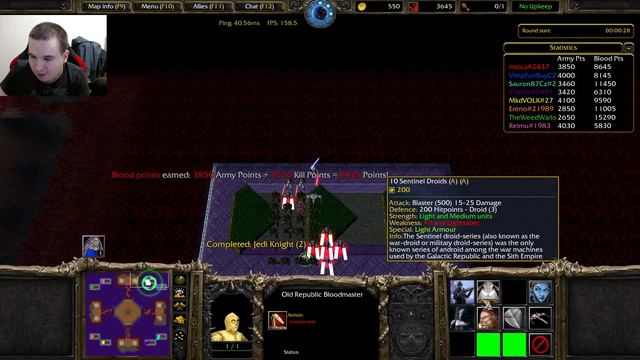 Warcraft 3 CZ/SK | #283 | StarWars Blood Tournament - Old Republic смотреть онлайн