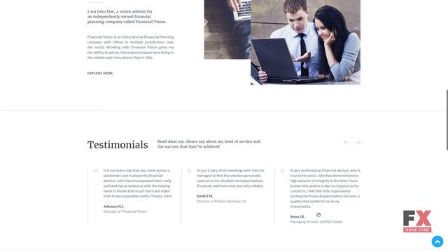 Financial Vision WordPress Theme TMT dowload Financial Vision WordP смотреть онлайн