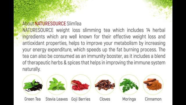 NATURESOURCE Slim Tea смотреть онлайн