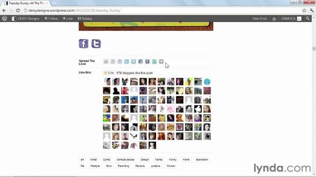 10 4 Using the WordPress com social features смотреть онлайн