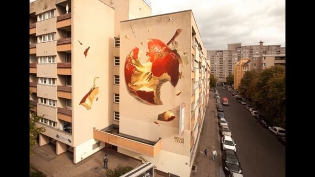 Впечатляющий стрит-арт смотреть онлайн