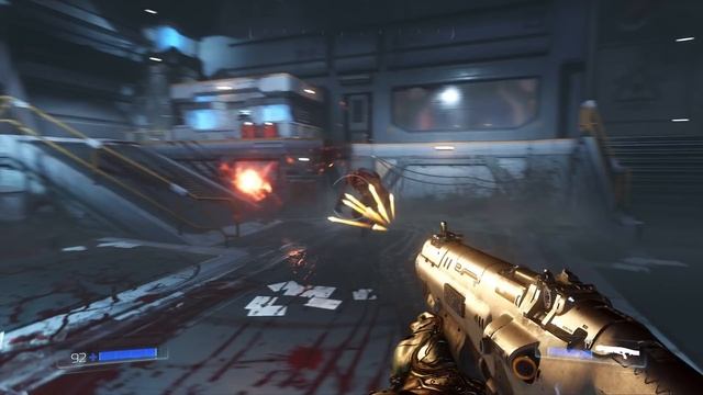 DOOM (2016) on a gaming laptop Clevo p650SG - GTX 980m смотреть онлайн