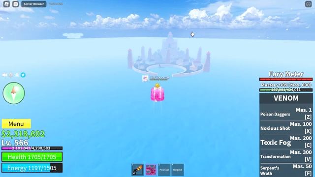Где Купить Рогатки Усоппа BLOX FRUITS ROBLOX смотреть онлайн