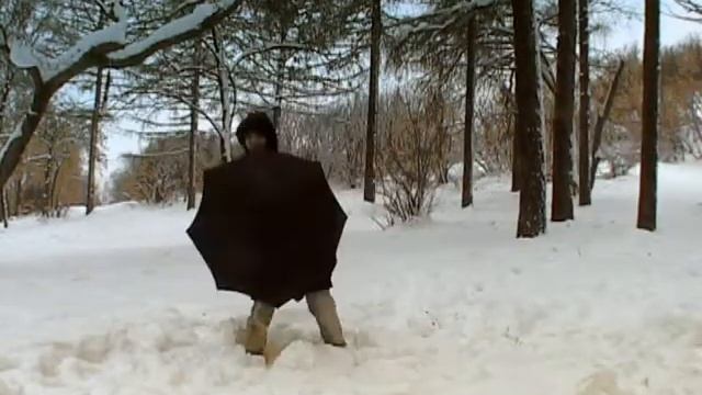 Видеоклип "Снег да снег кругом" смотреть онлайн