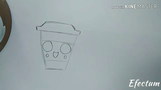 Как нарисовать милий стаканчик с кофе смотреть онлайн