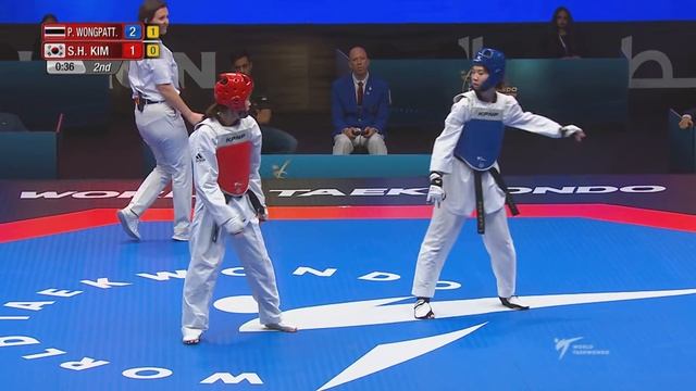 Fujairah 2018 WT GP FINAL, Final Match [Female -49Kg] Panipak WONGPATTANAKIT(THA) vs So-hui KIM(KOR смотреть онлайн