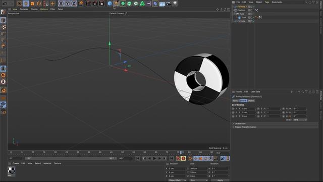 Зацикленная анимация в Синема 4д | Loop animation in Cinema 4D | C4D tutorial смотреть онлайн