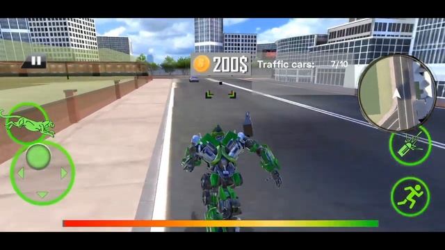 Lion Robot Car Futuristic Part-1 | Rescue City Robot Transformation Android GamePlay | By Game Craz смотреть онлайн