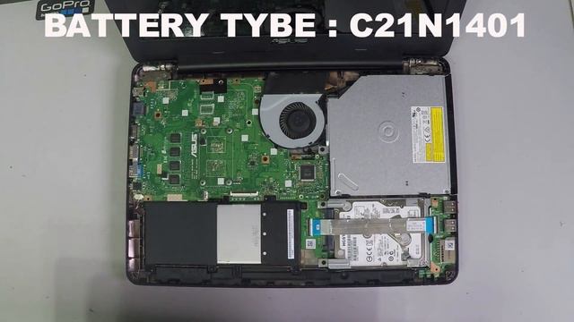 ASUS X454L Battery Replacement смотреть онлайн