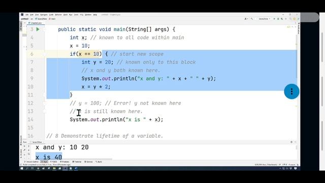 OOP: C3 P7~9 block scope, lifetime of variable (Urdu/Hindi) смотреть онлайн