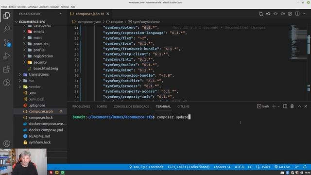 12 - Mettre à jour Symfony 6.0 en version 6.1 (Symfony 6) смотреть онлайн