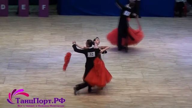 Чернышов Игорь - Голушкова  Диана Медленный фокстрот 12 финала