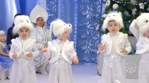 Танец заек на новогоднем празднике 2021 в яслях 2. Муз. рук. Кушнир А. А.