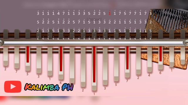 UNRAVEL - TOKYO GHOUL | Kalimba Tutorial | Kalimba Tabs | Kalimba Cover