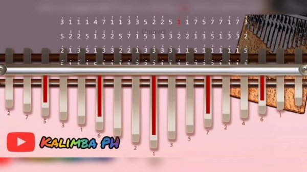 UNRAVEL - TOKYO GHOUL | Kalimba Tutorial | Kalimba Tabs | Kalimba Cover