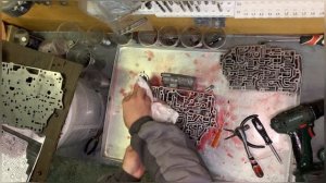 Часть 2 Разборка и чистка гидроблока АКПП u341e от Toyota avensis 1.8 1zzfe  t251 2008 год