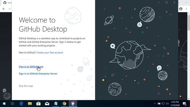 IT 2750 - Installing GitHub Desktop смотреть онлайн