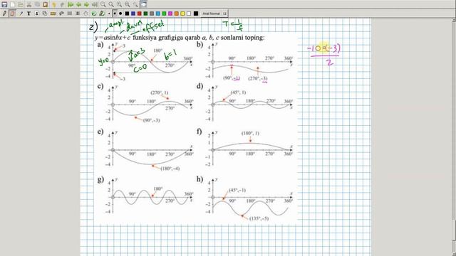 Sin(x) Va Cos(x) Funksiyalar Va Ular Yordamida Modellashtirishga Misollar. Algebra 10-sinf. 38-dars