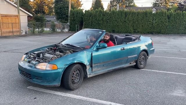 ATTEMPTING TO SELL A ROOFLESS CIVIC! смотреть онлайн