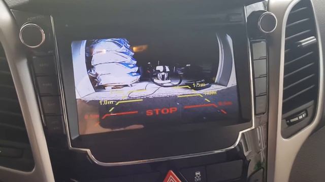 Камера заднего вида Pleervox в Hyundai i30 II смотреть онлайн