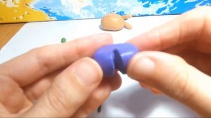 Барашек Беня из мультфильма Отель у Овечек из пластилина.  made of plasticine