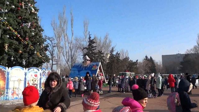 Новогодняя ёлка Николаева 2016-17 смотреть онлайн