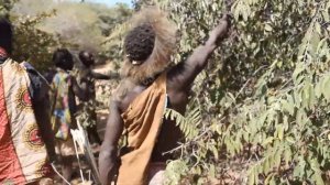 Корнева в Африке. Охота в саванне и странные традиции дикого племени.