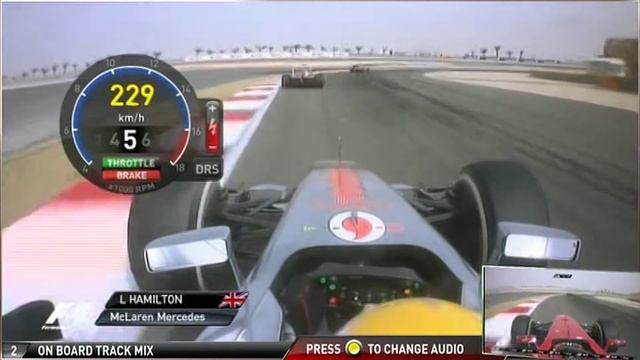 F1 2012 R4 Bahrain - On Board Mix Edit смотреть онлайн
