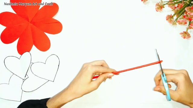 DIY Popup Heart Card | Paper Craft | Popup Card | Greeting card | Art | origami | Birthday card ide смотреть онлайн