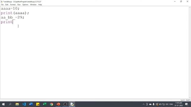 Variable in Python- in Hindi 08 смотреть онлайн