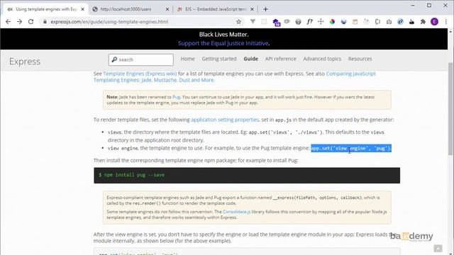 Express js Tutorial Indonesia #24 - Template Engine смотреть онлайн