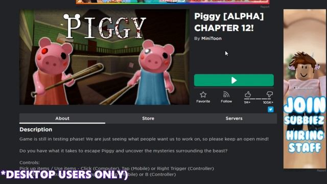 ROBLOX PIGGY FREE VIP SERVERS! 2020 смотреть онлайн
