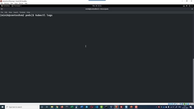 Kubernetes access logs of containers within pods смотреть онлайн