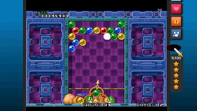 Puzzle Bobble Gameplay смотреть онлайн